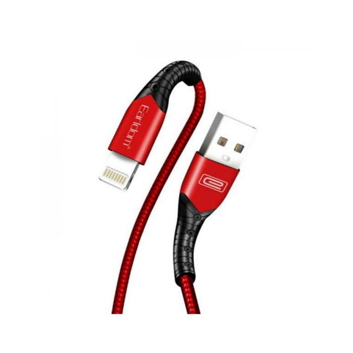 کابل تبدیل USB به لایتنینگ ارلدام مدل EC-076i طول 1 متر